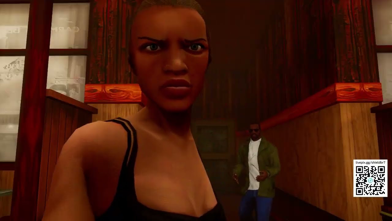 GTA SAN ANDREAS DEFINITIVE EDITION #11 // Essa MULHER é DOIDA