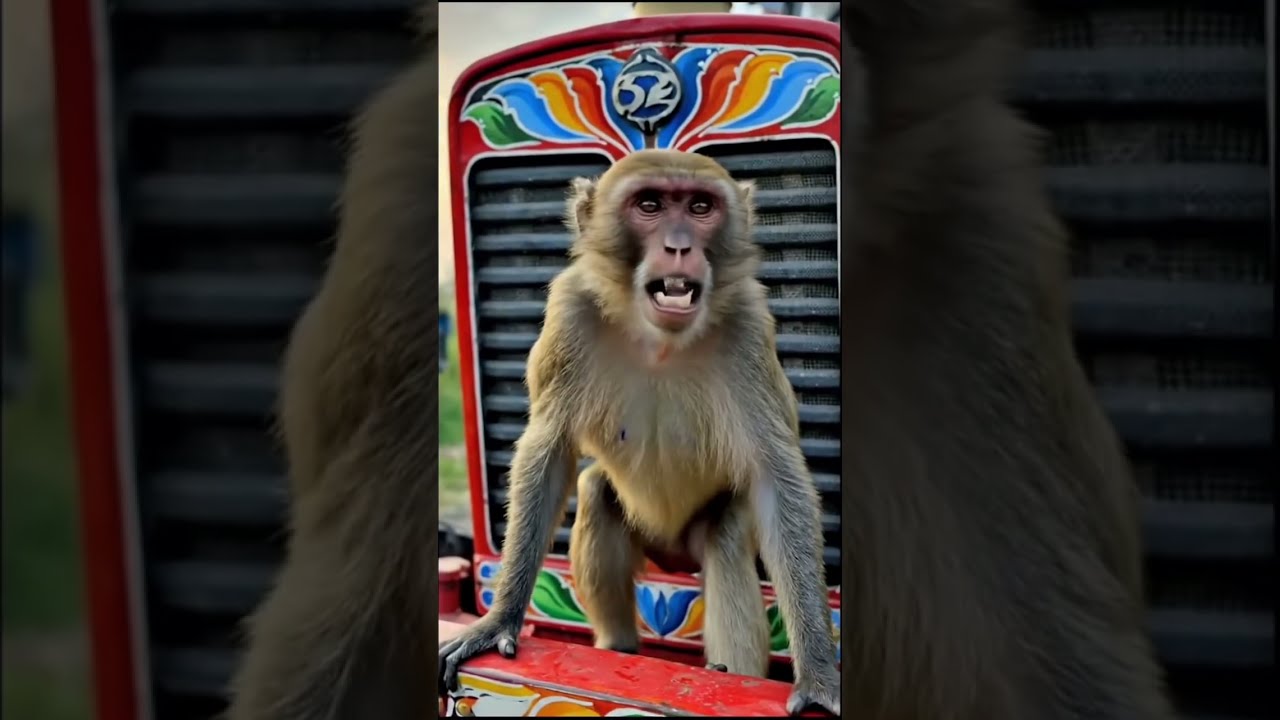 Bandar Ly Gia Ganny Ki Tractor Trolley 🤣 |Funny Video | Only For Entertainment Purposes 