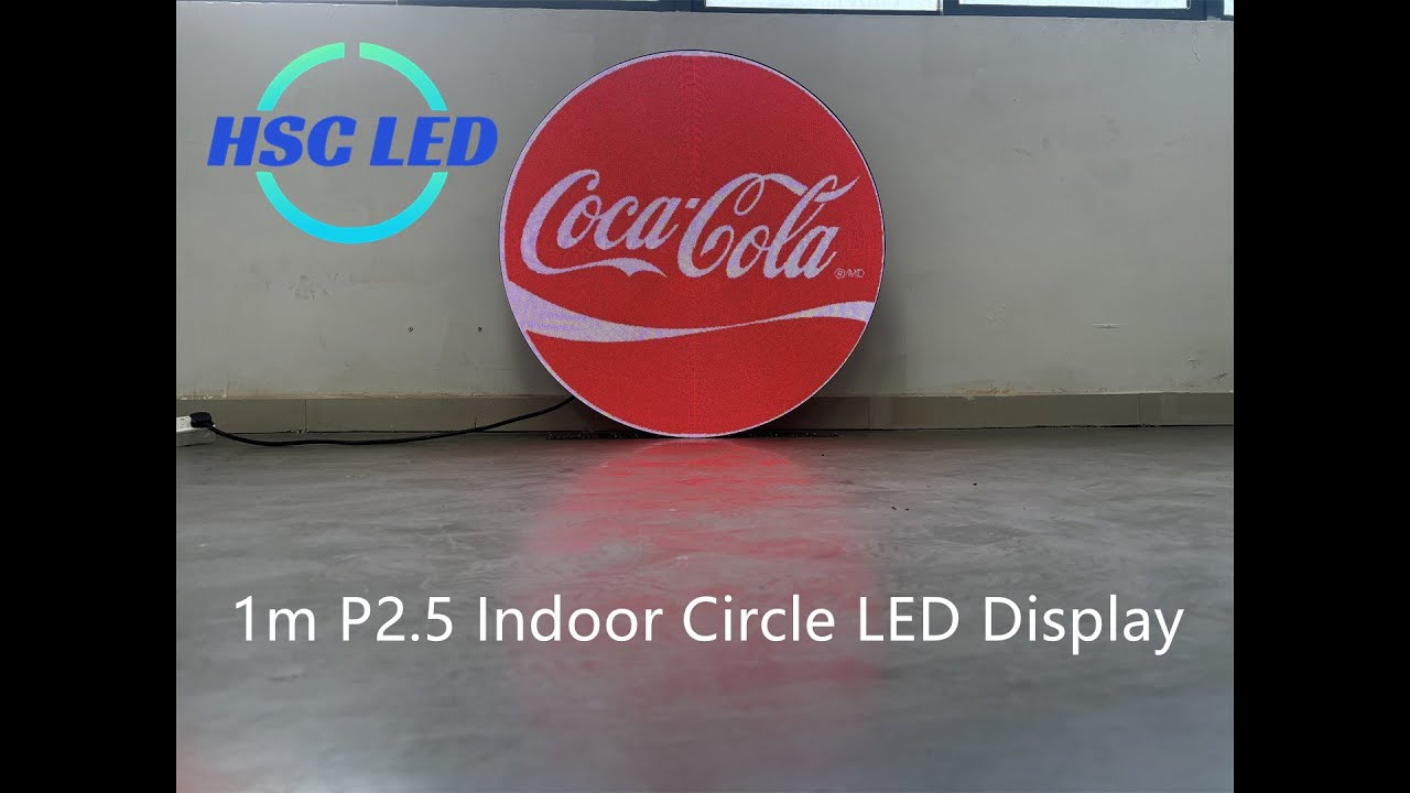 Mooncell LEDMagic Tutorial: 1m P2.5 Indoor Circle LED Display
