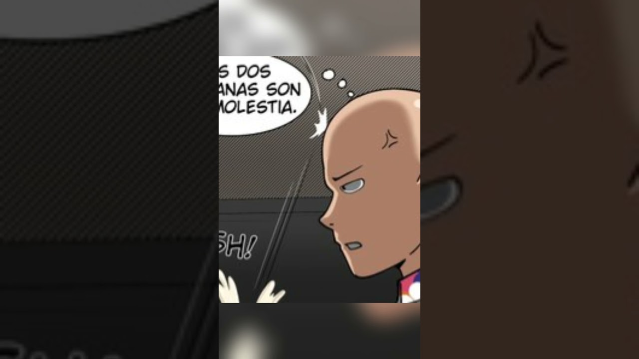 Pobre de Saitama esta enojado 