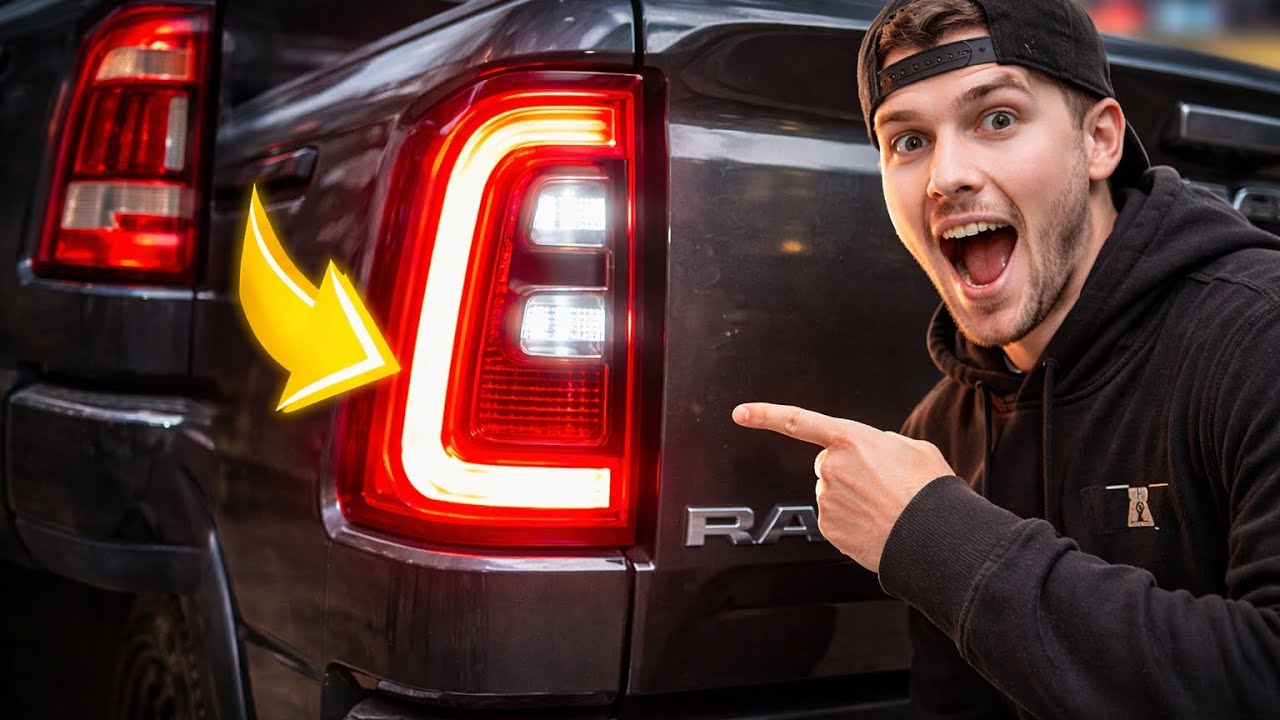 I Turned My RAM Into a “2025” Model With This Easy Taillight Swap