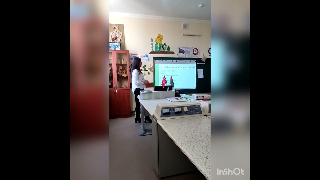 Kökün quruluşu. Kökün növləri və sistemləri mövzusunda açıq dərs.