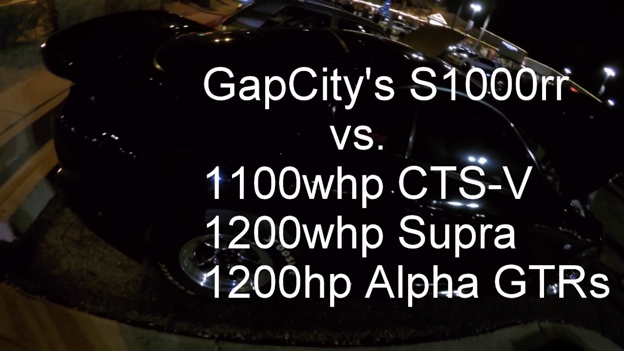1200whp Supra, 1100whp CTS-V, 1200hp Alpha GTR