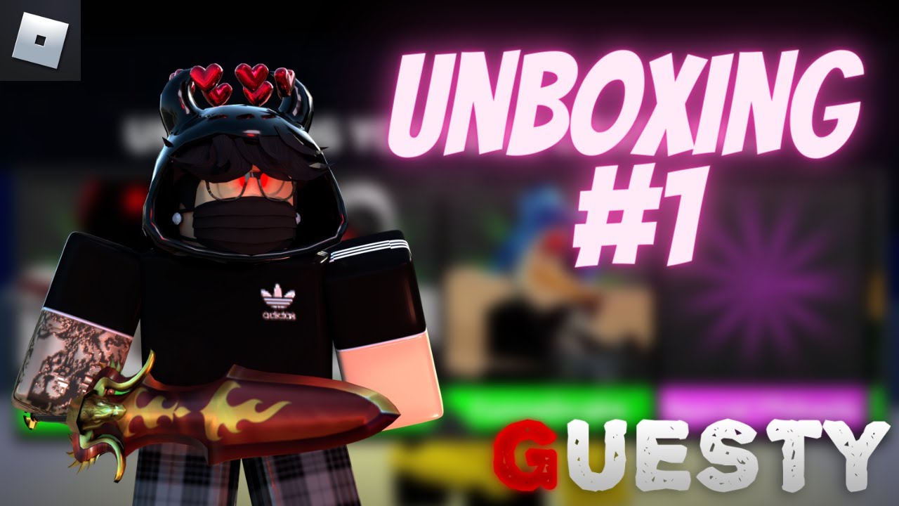 140K Unboxing for a special YouTuber part 1(ROBLOX GUESTY)