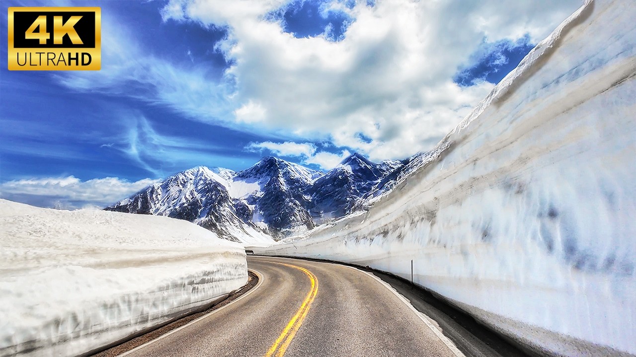 Beartooth Scenic Byway MOST SCENIC Drive | Montana to Wyoming 4K