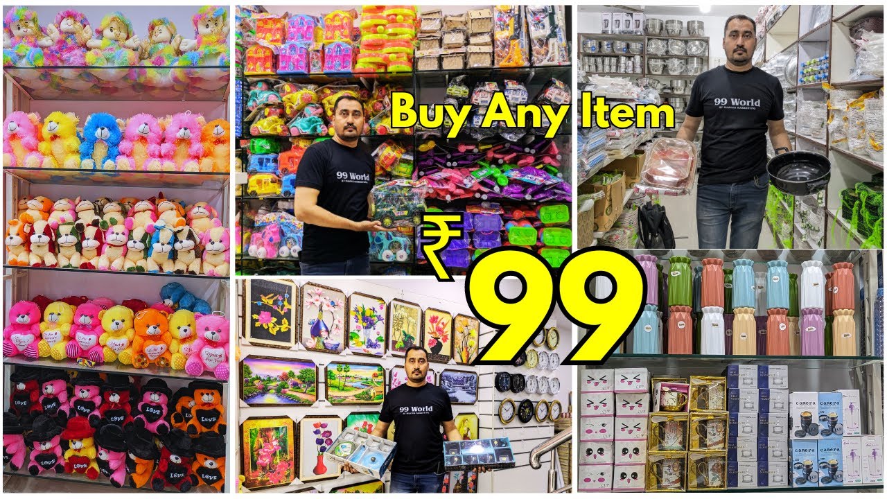 ₹99 Buy Any Item | New Store Open In Koti Sultan Bazar |  Hyderabad Plastic & Steel Home Appliances