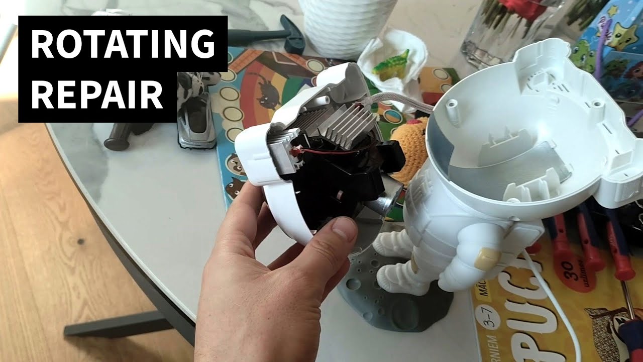 Fix Astronaut Star Light Projector – Galaxy Rotation Repair Made Easy