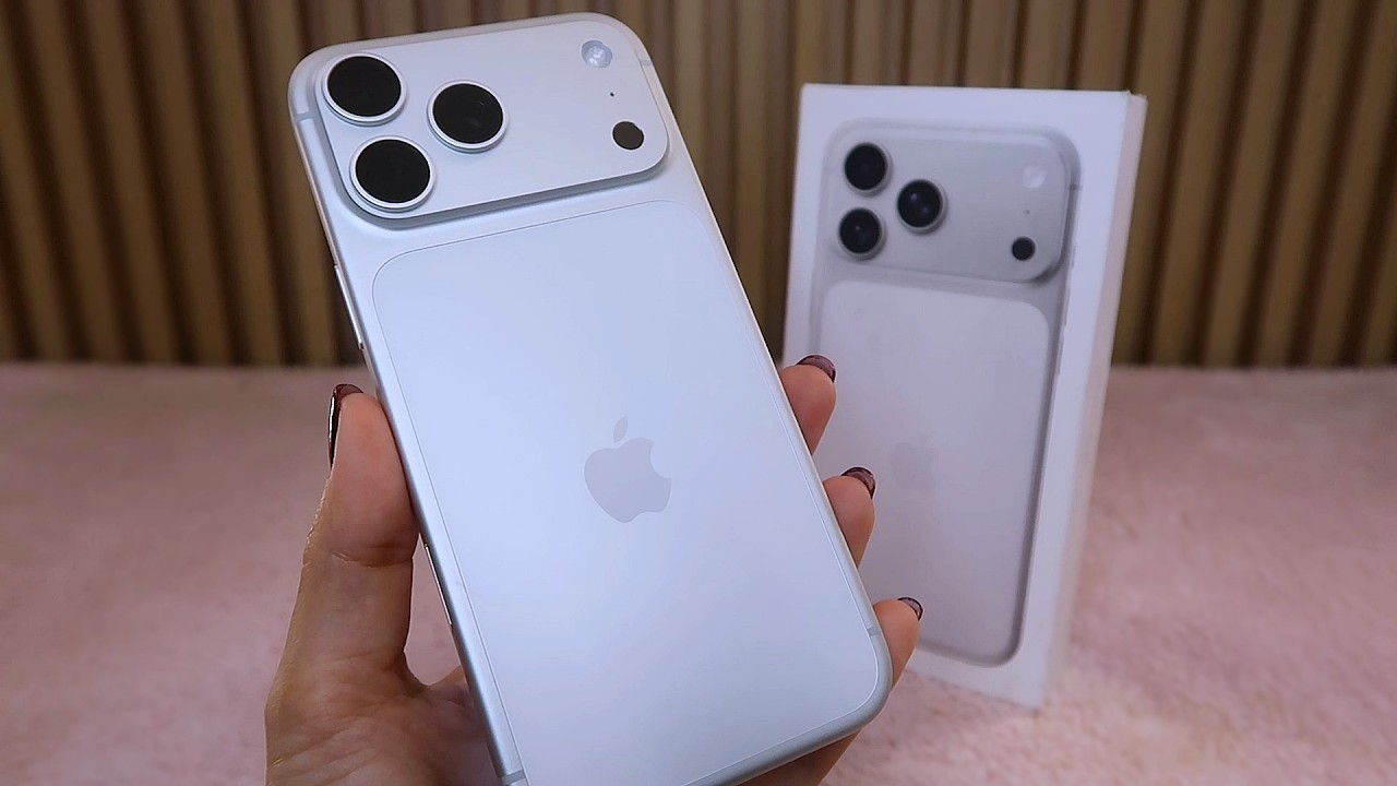 ASMR unboxing iphone 17 pro max ✨