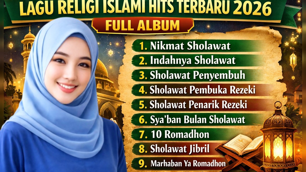 Lagu Religi Islami Hits Terbaru 2026 Full Album | Sholawat Jibril, Nikmat Sholawat | Dambleng Sergai
