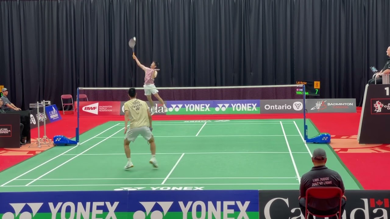 Brian Yang (CAN) vs Victor Lai (CAN) | Yonex Canada Open 2025 MS R32
