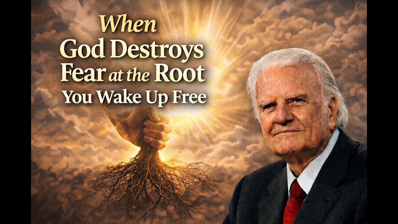 Billy Graham Sermon 2026 ✝️When God Destroys Fear at the Root You Wake Up Free