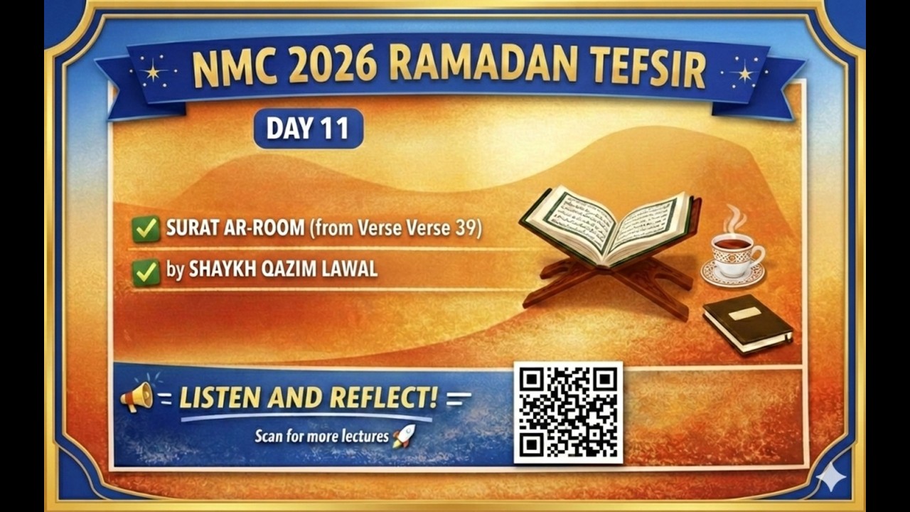 2026 RAMANDAN TEFSIR   DAY  11 (SURAT AR-ROOM FROM VERSE 39) BY SHAYKH QASIM LAWAL