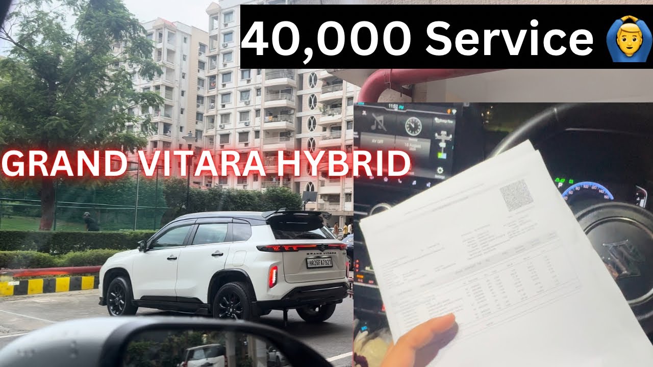 Grand Vitara Hybrid || Service Cost 💲 After 40,000 Thousand 🙆‍♂️