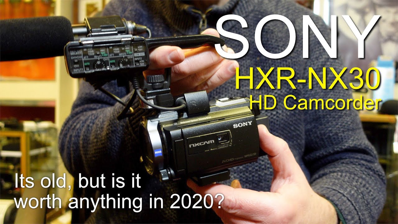 Обзор видеокамеры Sony HXR NX30 — стоит ли ее покупать в 2020 году?