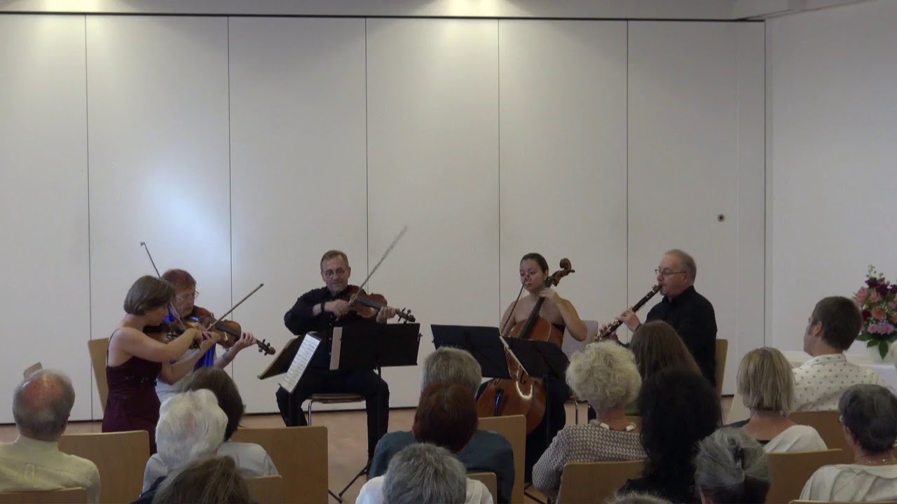 Mozart Clarinet Quintet  A major  KV 581 - Tema con Variazioni