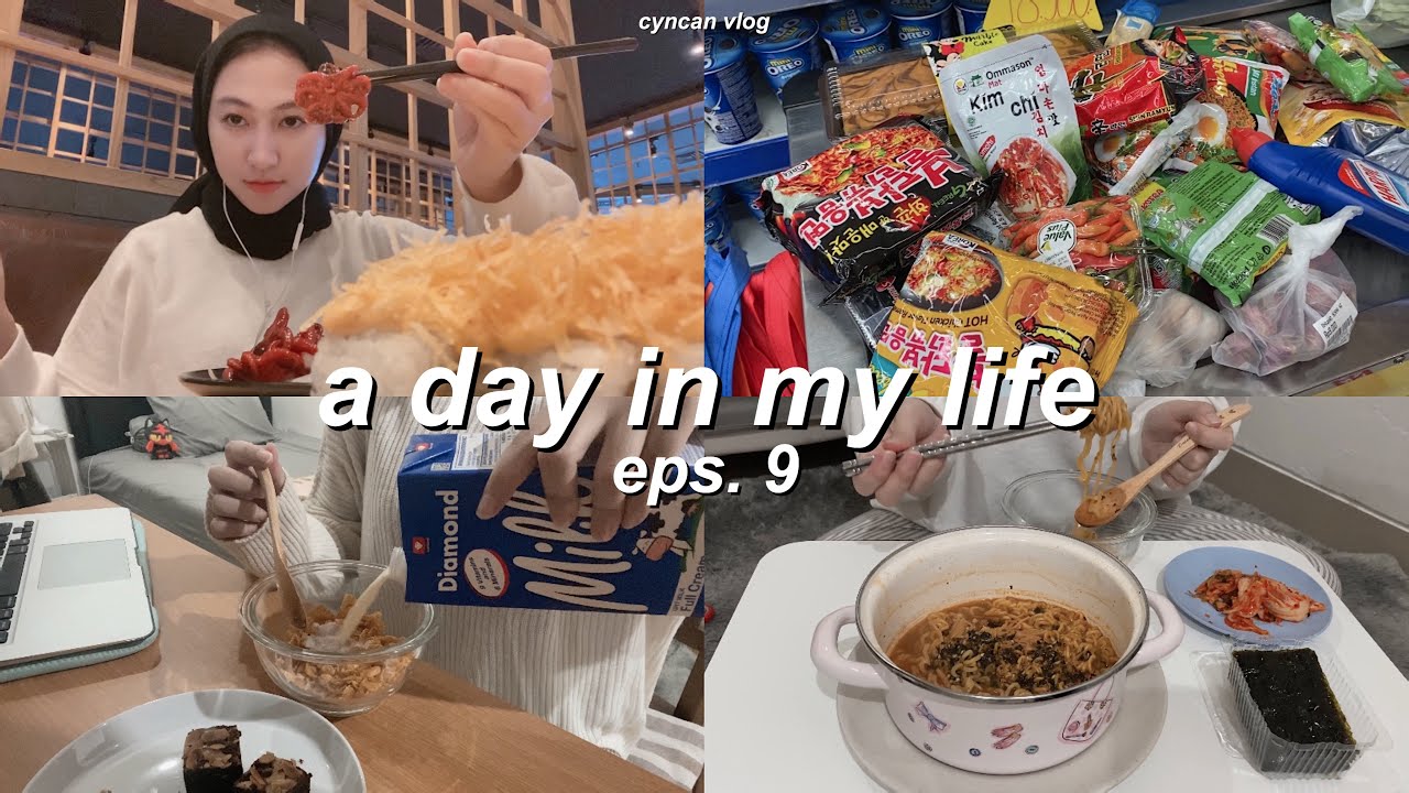 A DAY IN MY LIFE : Get Ready With Me, Grocery Shopping Anak Kost ver. Eps.9 | Cyn can Vlog