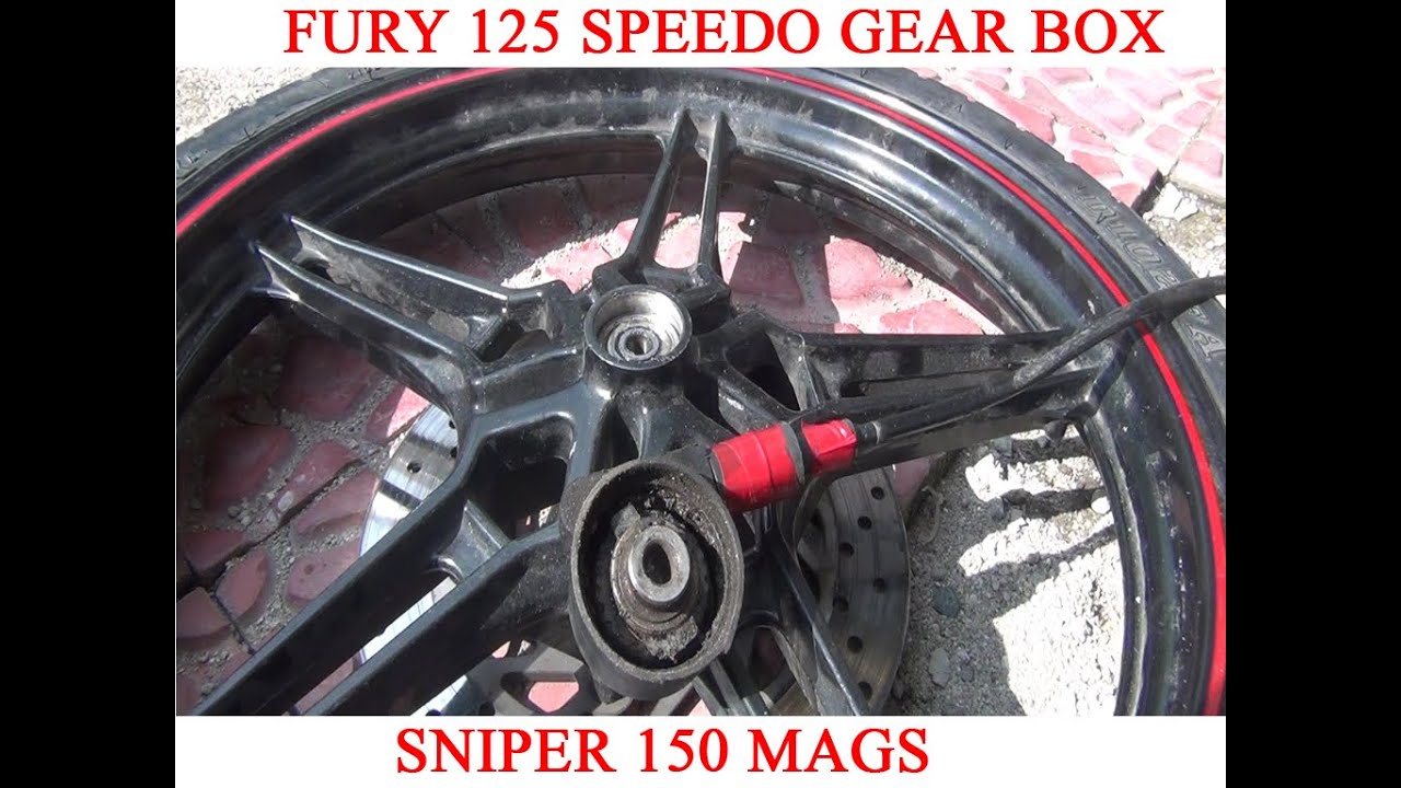 How to Install Fury 125 Speedo Gear Box to Sniper 150 Mags
