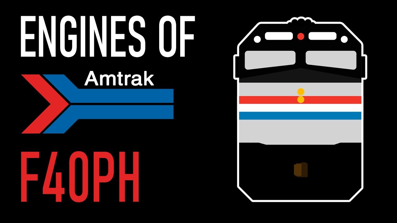 Двигатели Amtrak - EMD F40PH