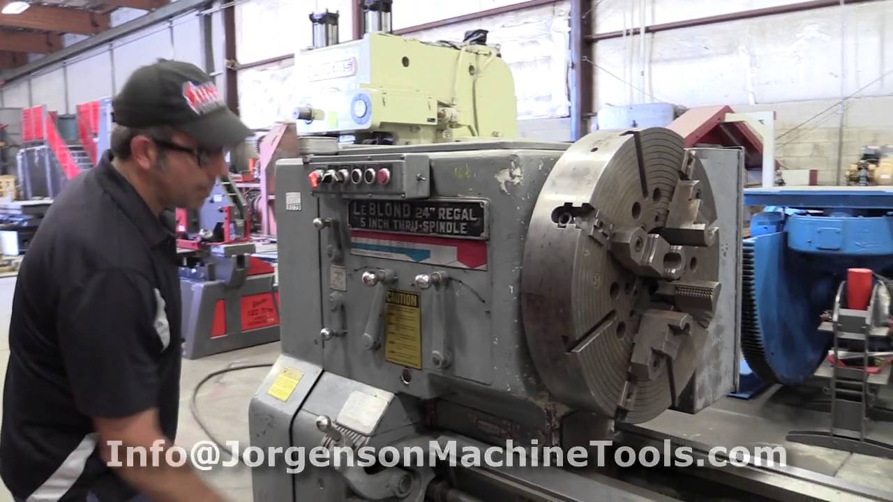 LeBlond Regal Metal Lathe Demo