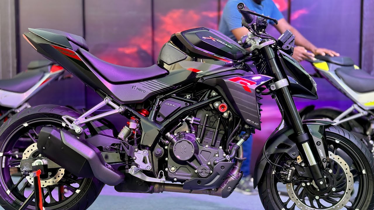 Fastest 250cc Bike🔥Hero Xtreme 250R Walkaround Review & Exhaust Note