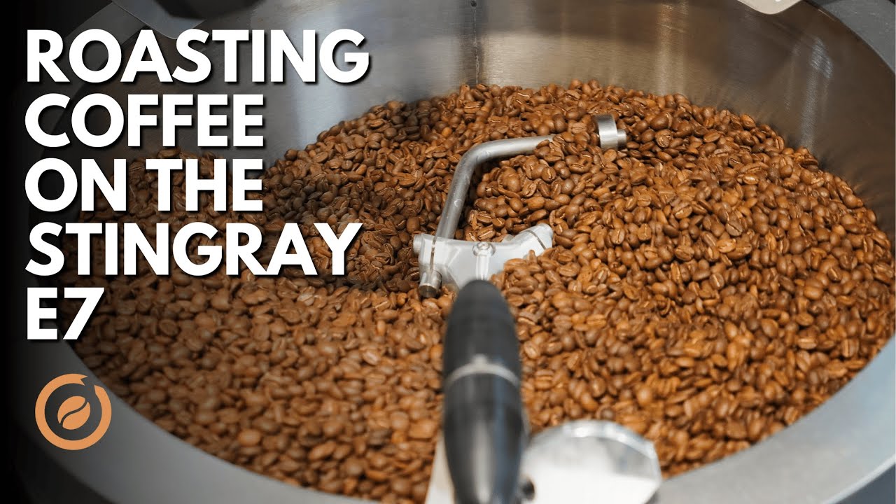 Roasting coffee on the electric Stingray E7