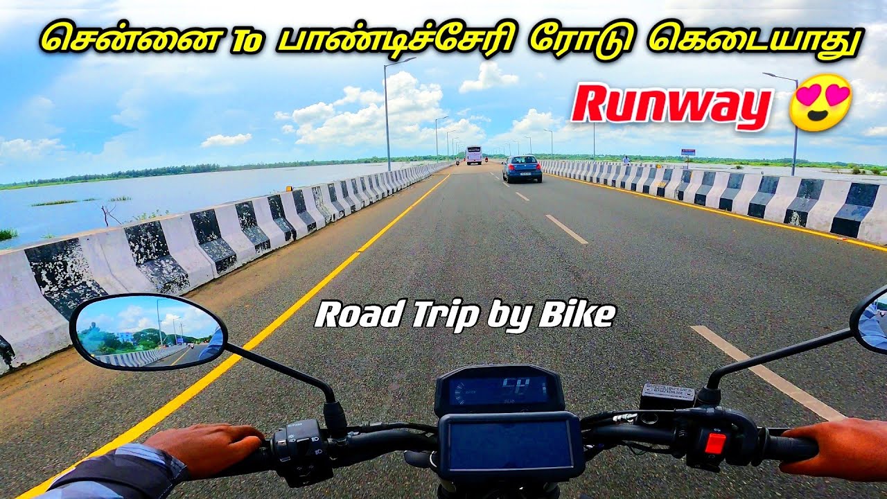 CHENNAI TO PONDICHERRY ROAD TRIP | Yamaha FZ X Test Ride | Travelling Nadodi