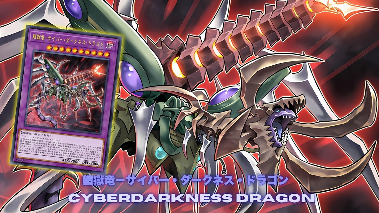 Cyberdark Negate ! Cyberdarkness Dragon DECK 2025 - YGOPRO