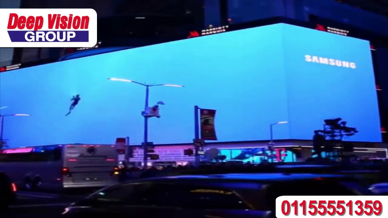 شاشات ليد led اعلانيه واجهات المباني والمحلات والمولات