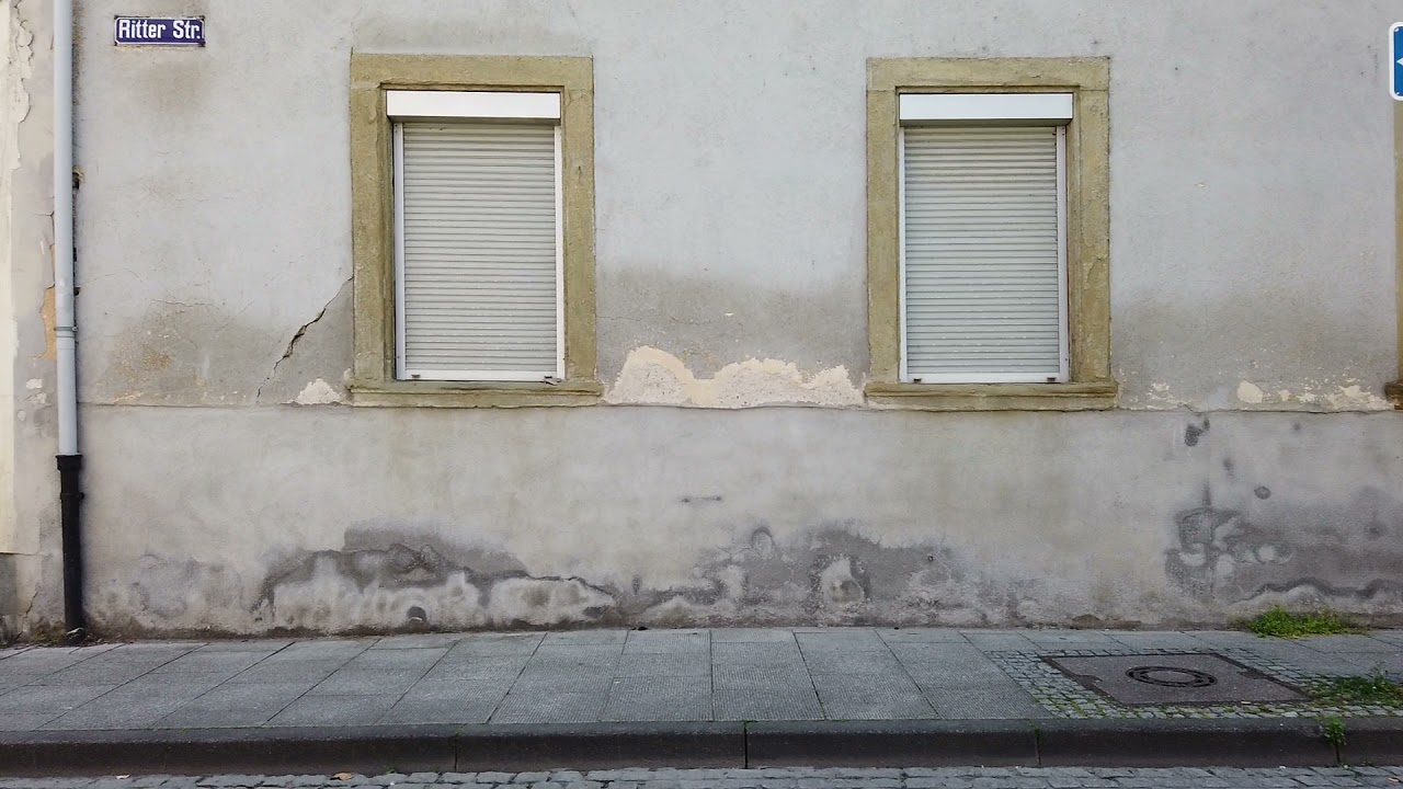 Kitzingen    town   Germany   looks   abandoned  after American  soldiers  left