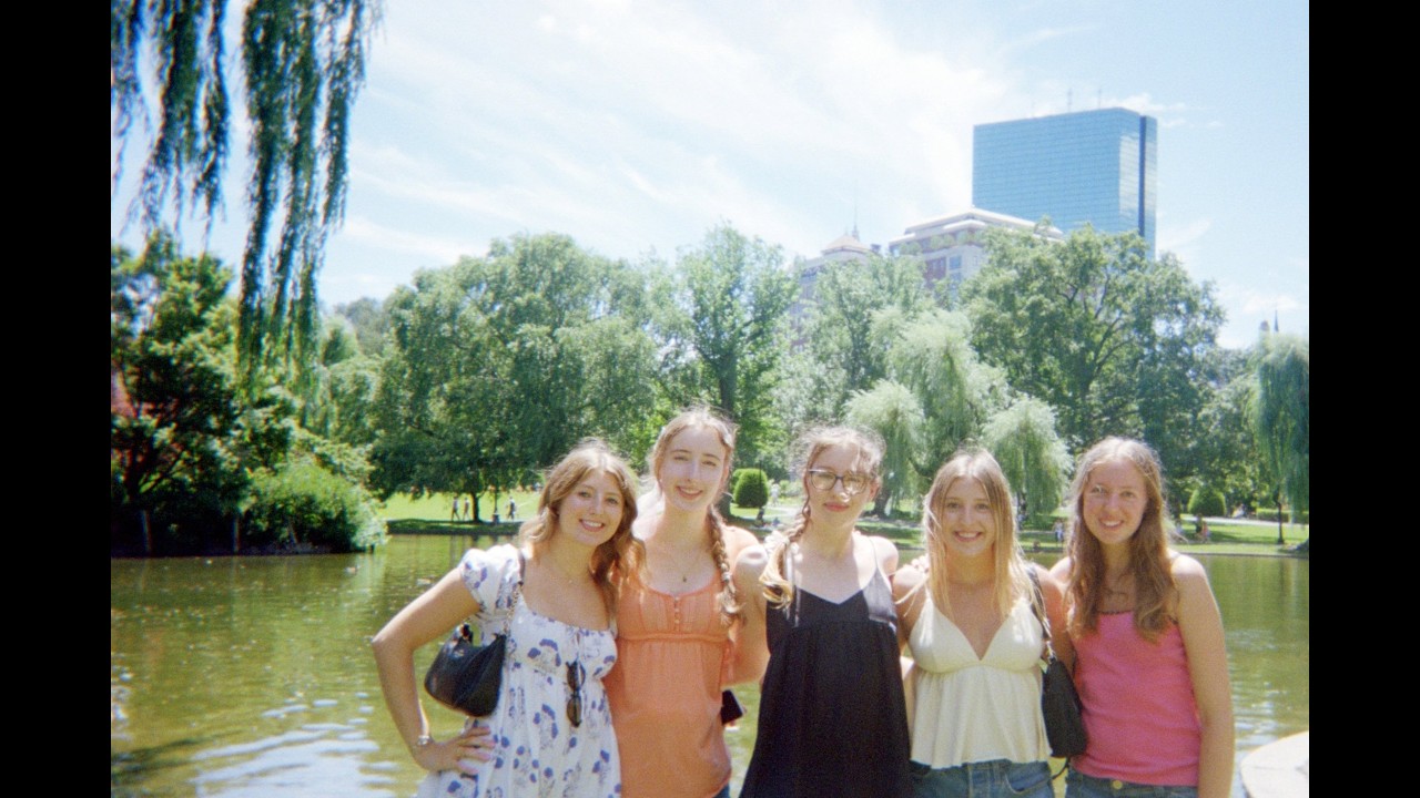 BOSTON VLOG | girls trip + matcha 🍵 Newbury St. + park 🤍 day two of girls trip