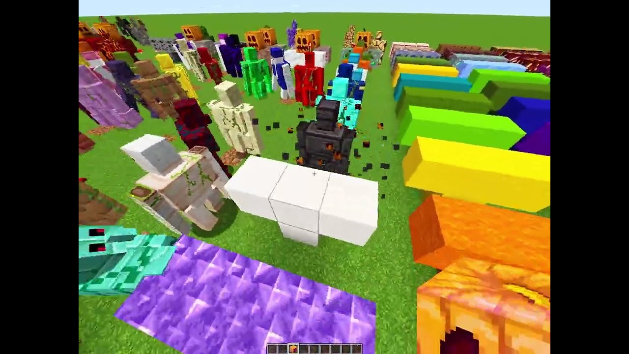 MINECRAFT : EVERY BLOCKS GOLEM IN MINECRAFT 🤯