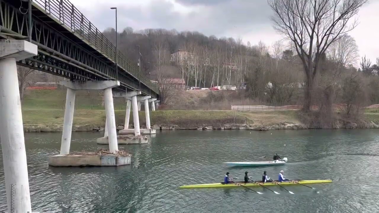 By the Po River in Turin, Italy