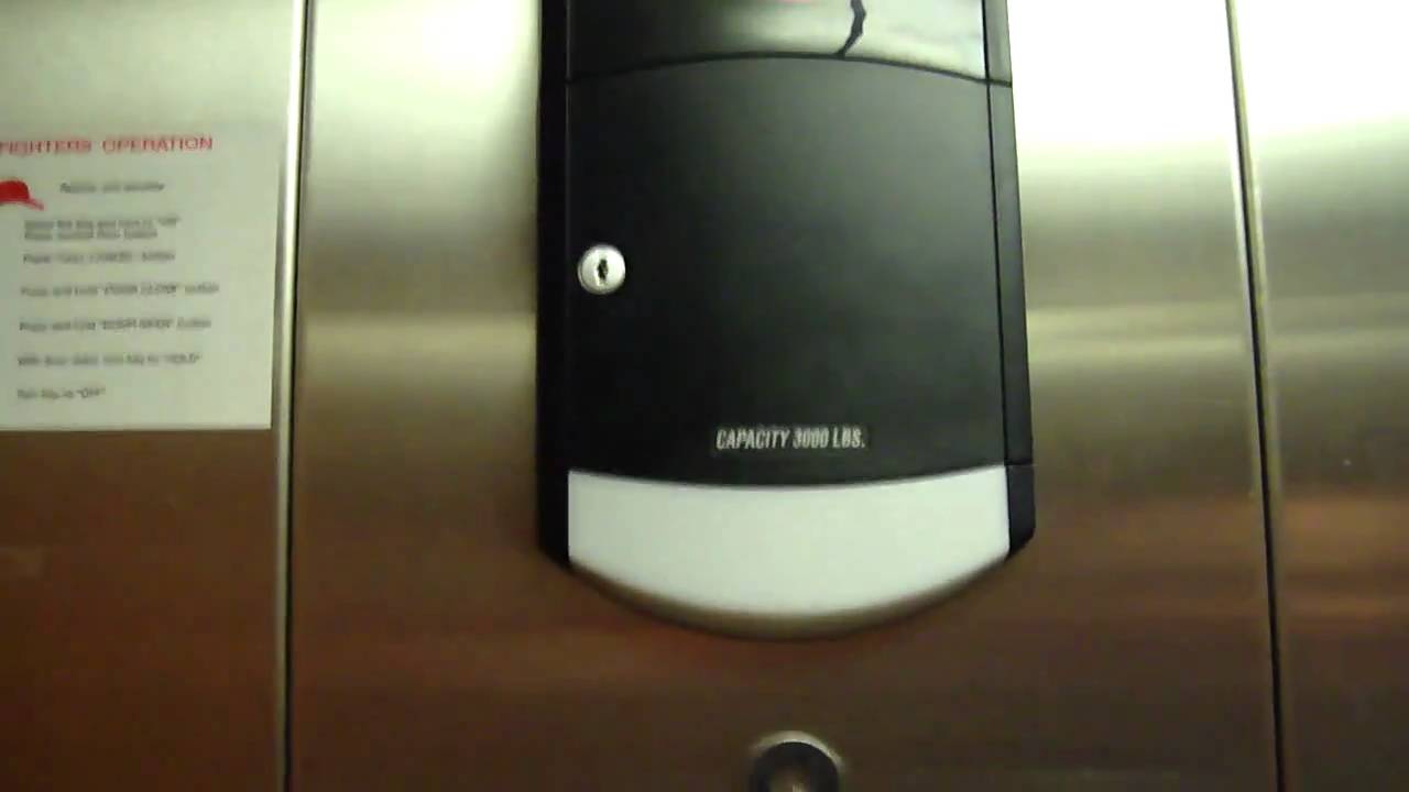 Schindler HT Traction elevator @ Rochester General Hospital w/jimster586