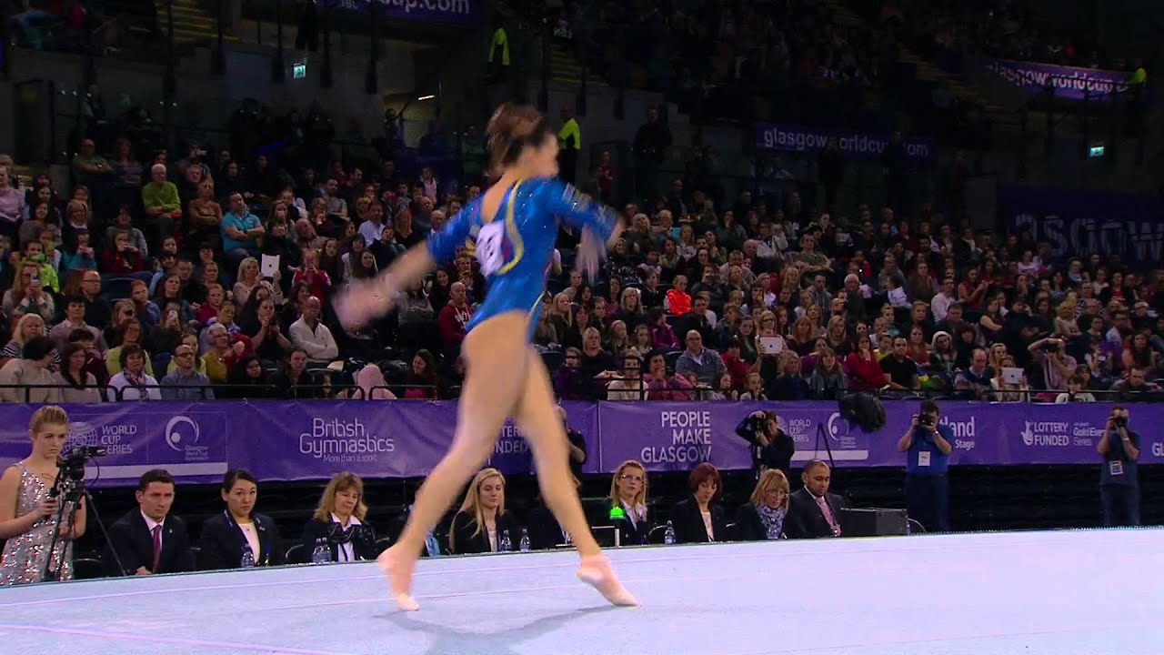 LARISA ANDREEA IORDACHE FX Glasgow World Cup 2014