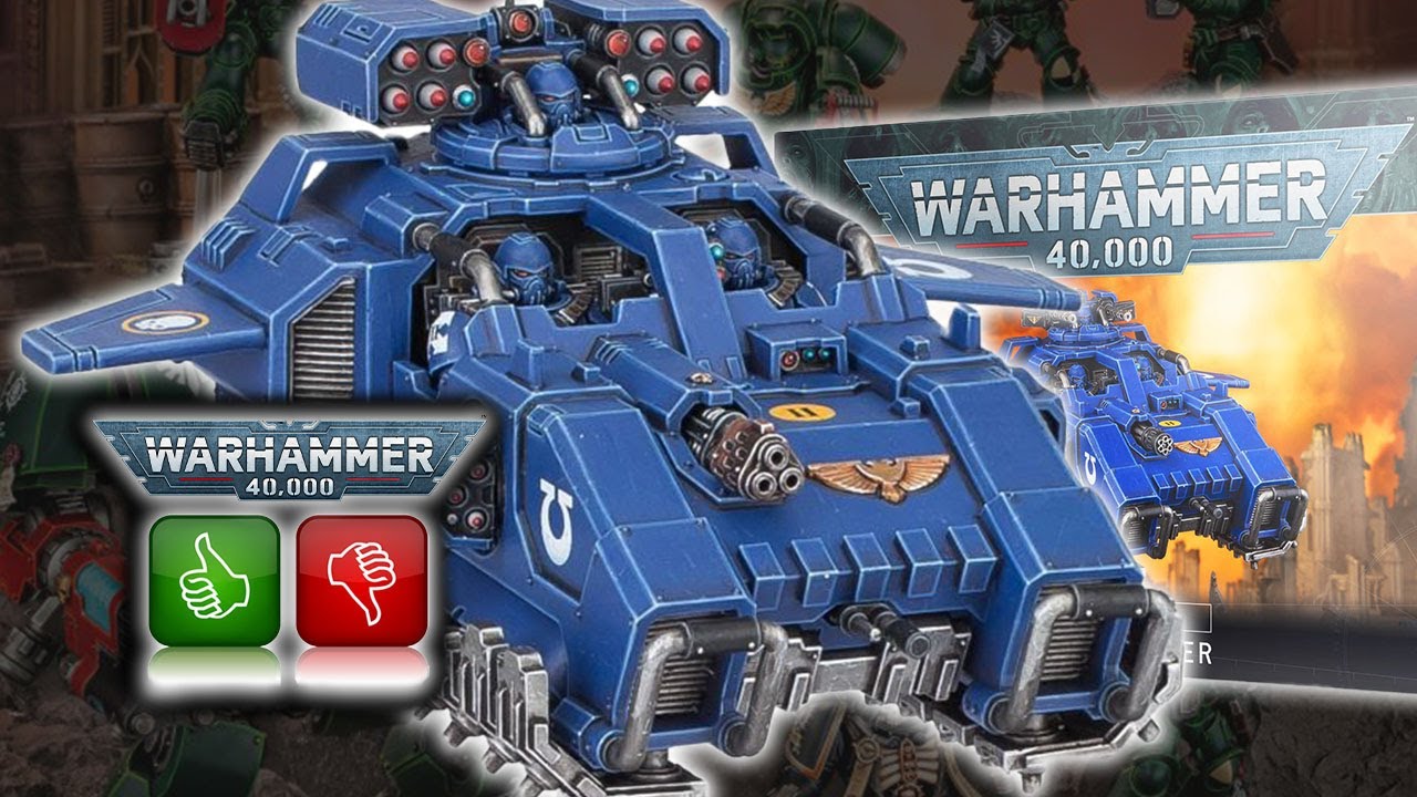 Make All 3 With One Kit: Space Marines Stormspeeder Unboxing & Build