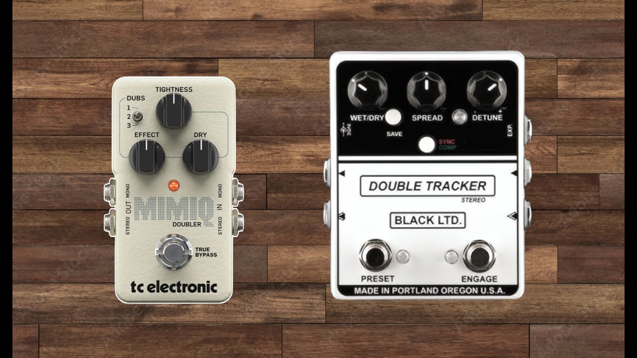 TC Electronic Mimiq vs Mr.  Black Double Tracker Stereo