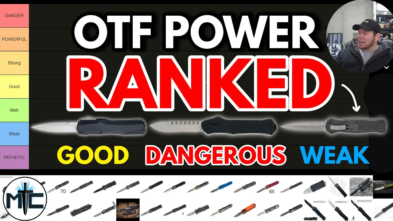 Ranking The Power Of Popular Automatic OTF Knives From 