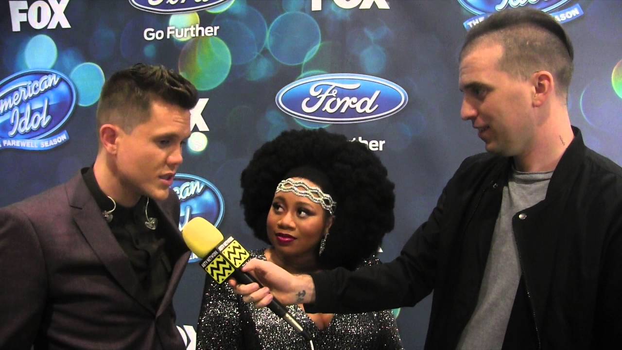 La'Porsha Renae and Trent Harmon @ American Idol S:15 Top 8 | AfterBuzz TV