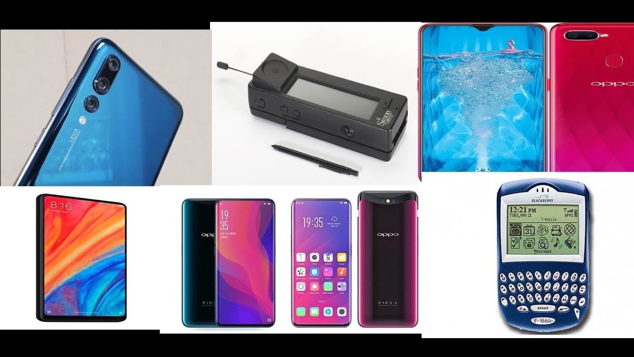 Evolution Of Smartphone 1992 - 2018