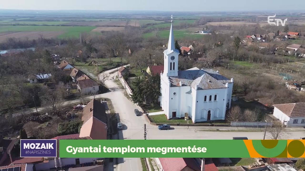 A gyantai templom megmentése – Mozaik