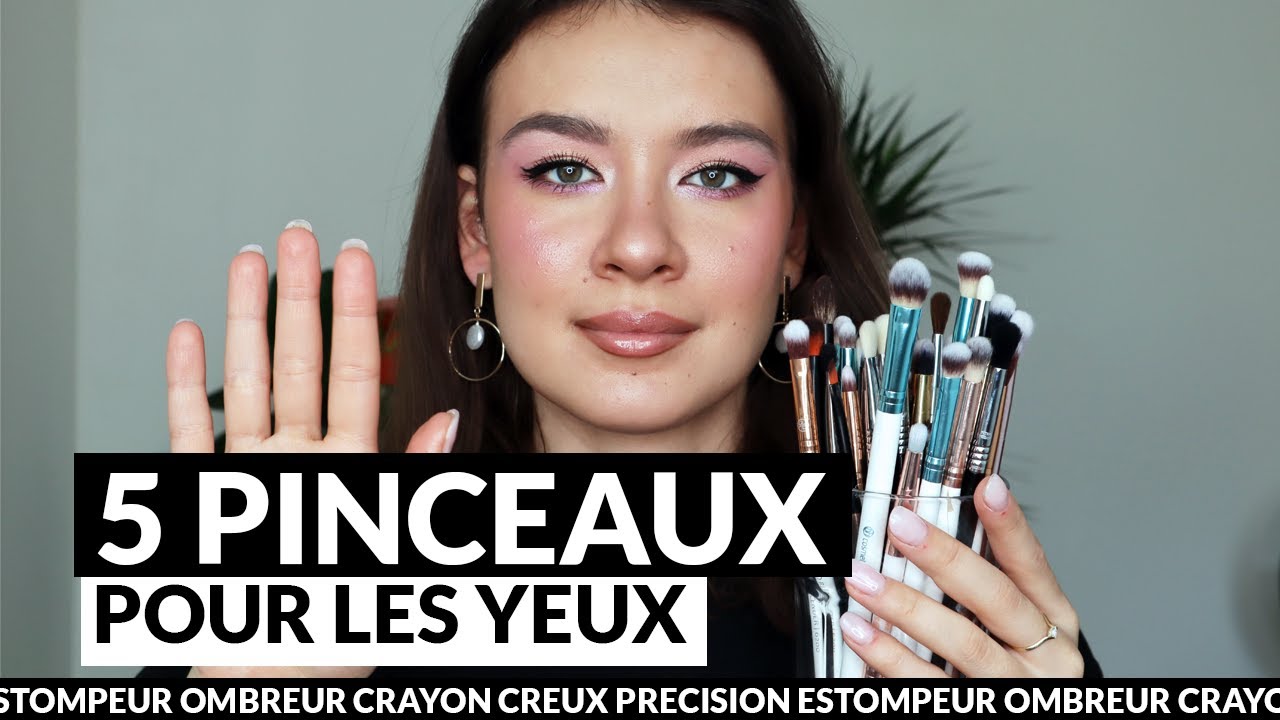 5 Pinceaux Indispensables Pour Le Maquillage Des Yeux | Quel pinceau pour quel usage? (partie 1)
