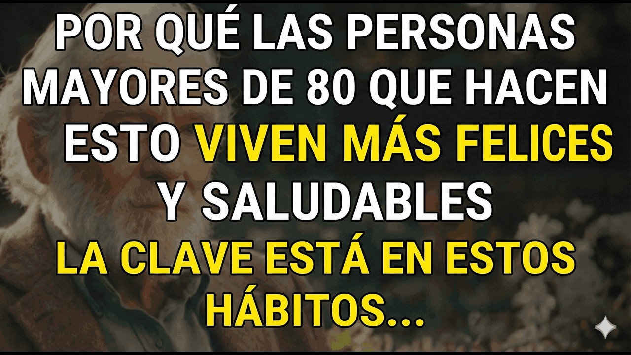 Por qu&eacute; las personas mayores de 80 que hacen esto viven m&aacute;s felices y saludables