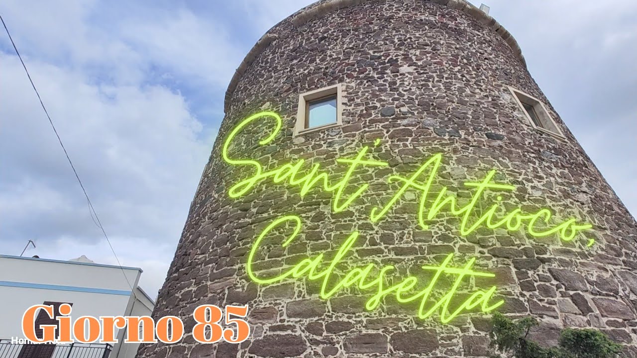 Giorno 85 - Sant'Antioco le spiagge, le calette e Calasetta.