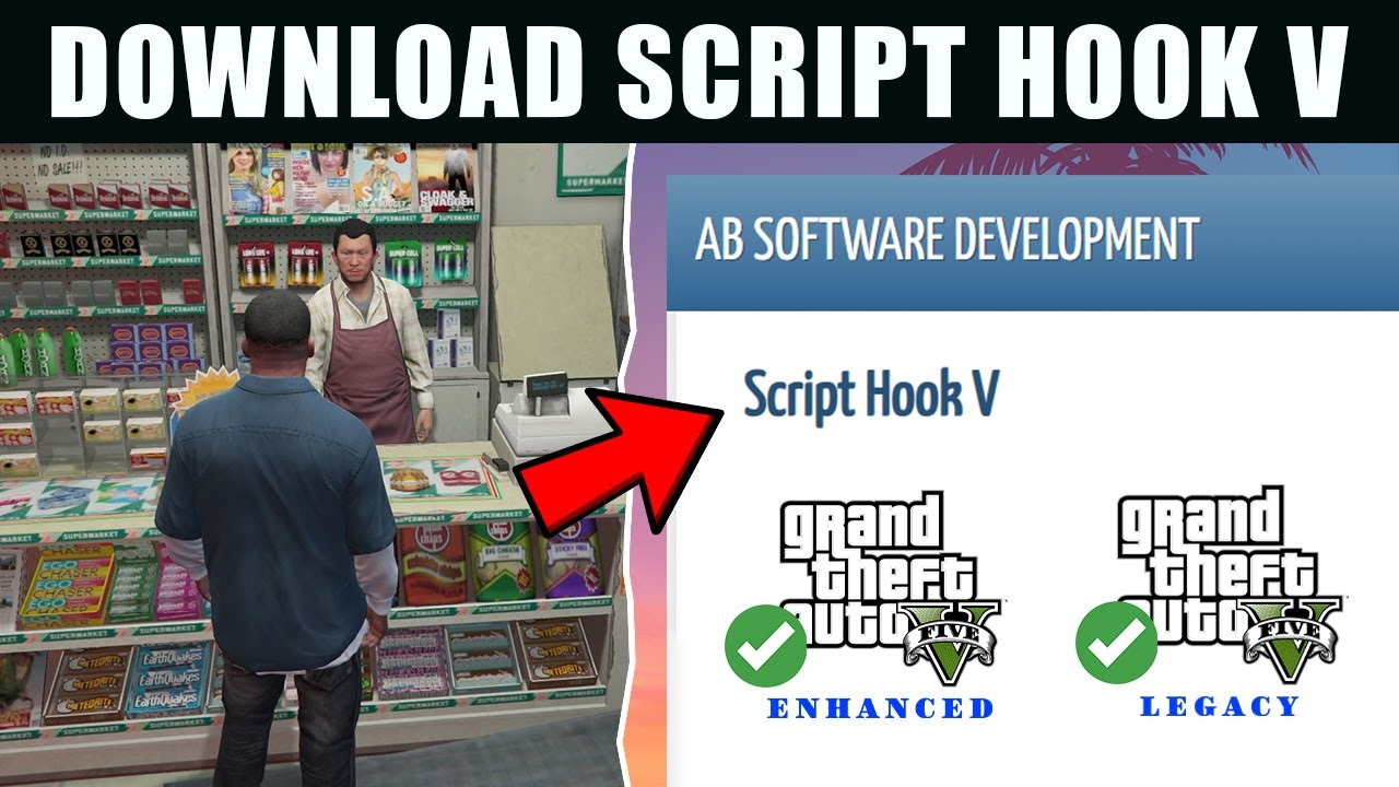 How to Download Script Hook V (Latest & Old Versions) GTA V Enhanced & Legacy | ScriptHookV Download