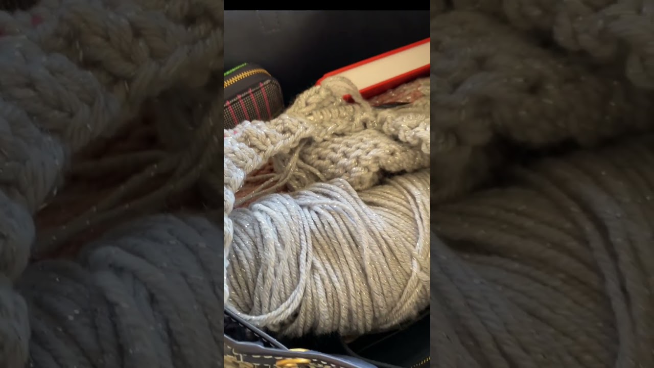 silver yarn