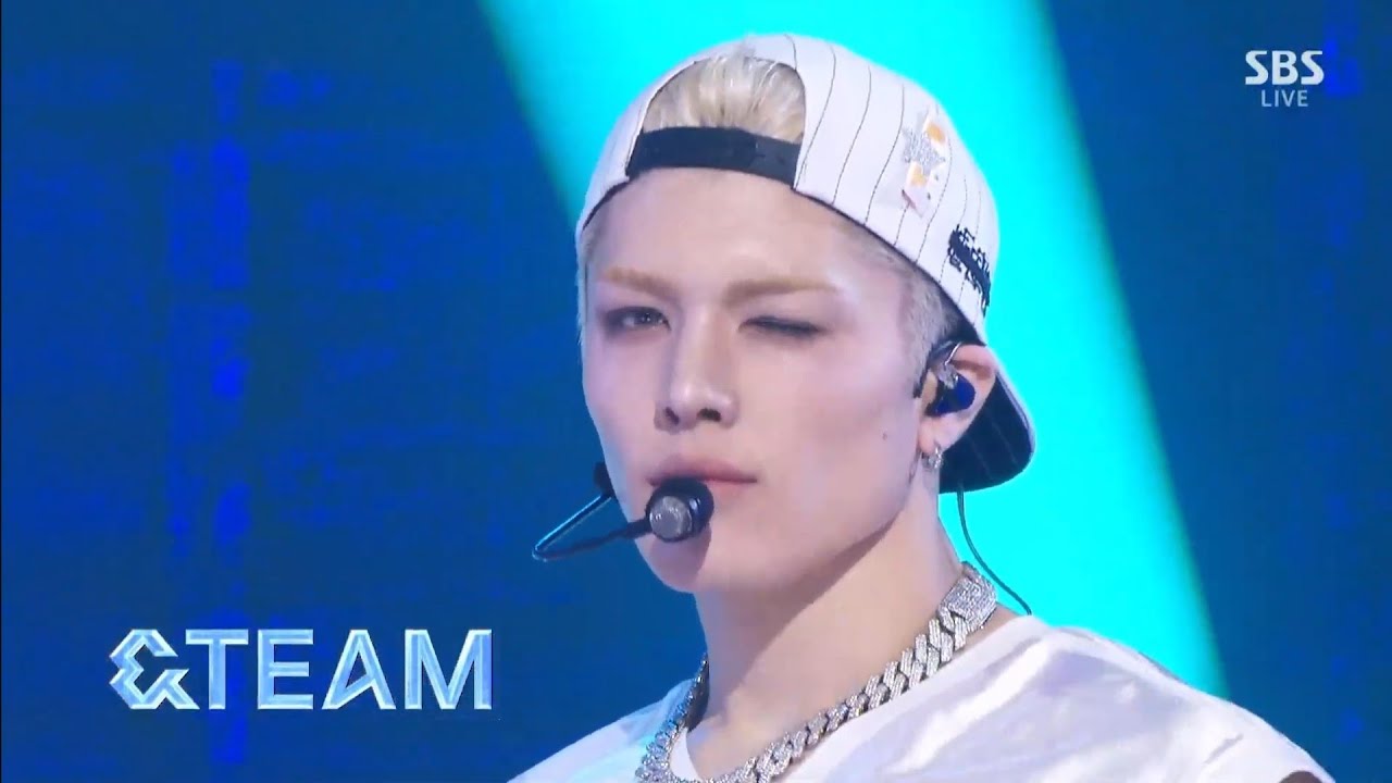 [Debut Stage] 251102 &TEAM (앤팀) - Lunatic | SBS INKIGAYO 가요대전 방송 [1080P]
