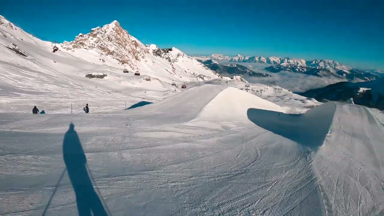 Kitzsteinhorn ski Kaprun 01/23 - 4k