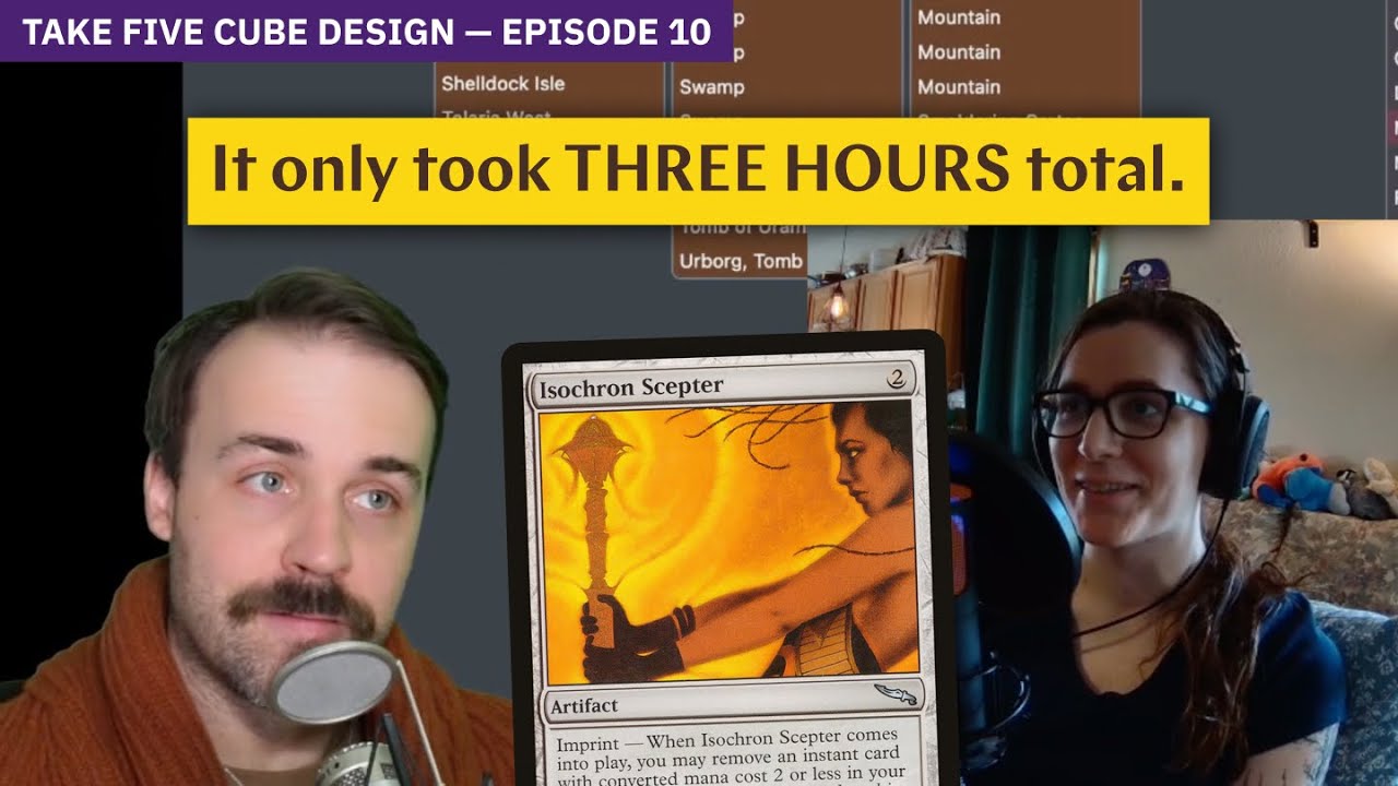 Finishing what we started re: Isochron Scepter — Take Five Cube Design