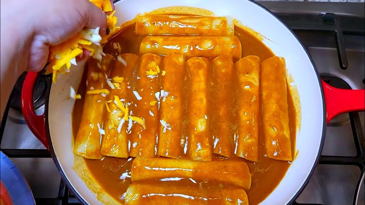 Как приготовить энчиладас без духовки | Куриные энчиладас ЛЕГКО