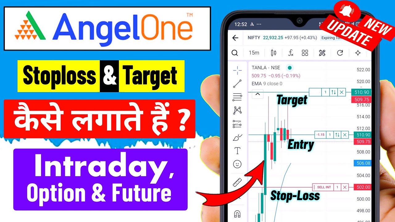Angel One Me Stop-Loss And Target Kaise Lagaye 2026 | How to Set Stop Loss And Target in Angel One |